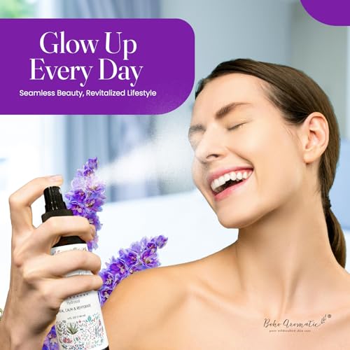 Boho Aromatic 9330 Hydrating Lavender Nutrient Facial Spray, Face Mist Hydrating Spray thumb #3