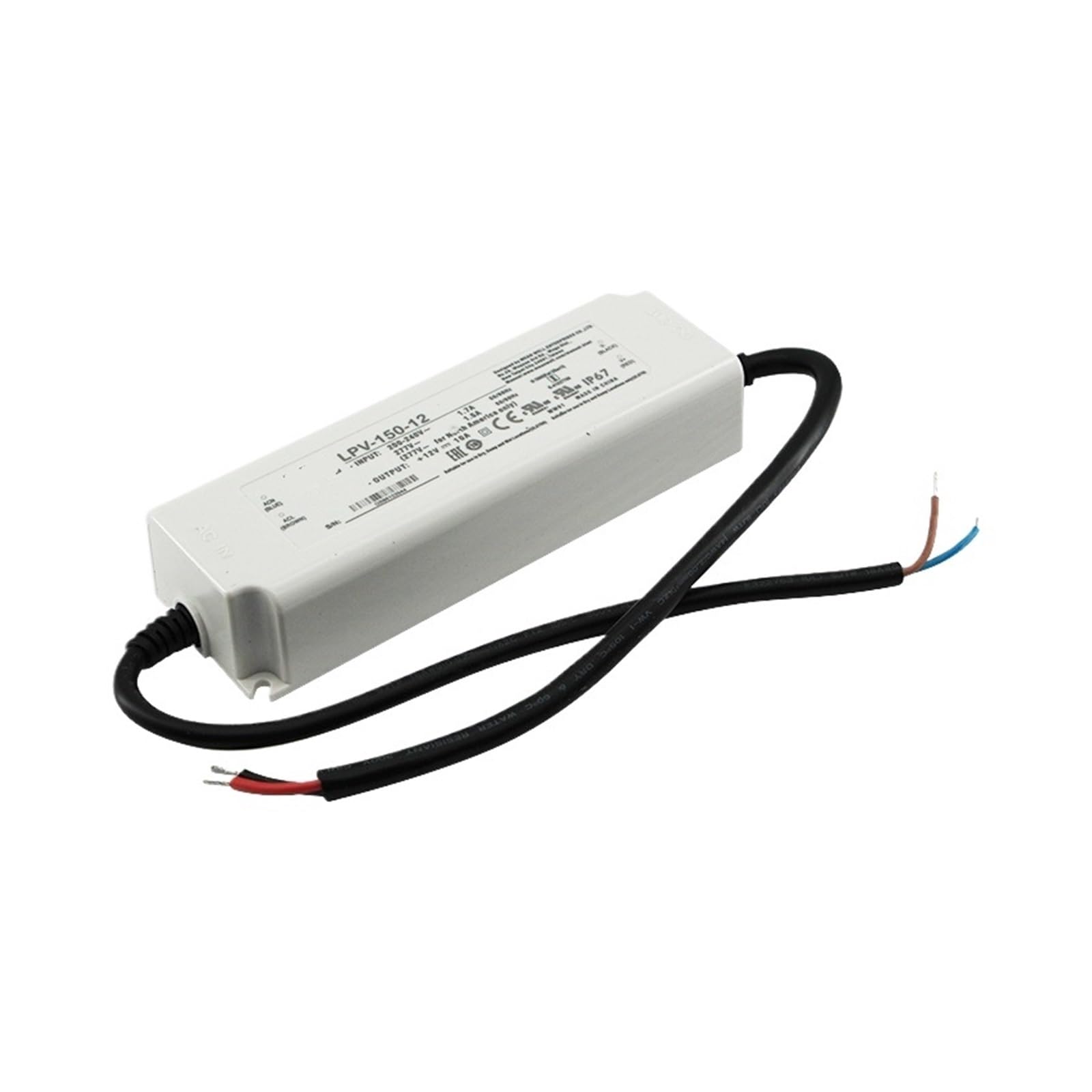 SWEWDSQG LPV-150 Series Driver IP67 150W Single Output Switching Power Supply 12V 15V 24V 36V 48V DC(36V)