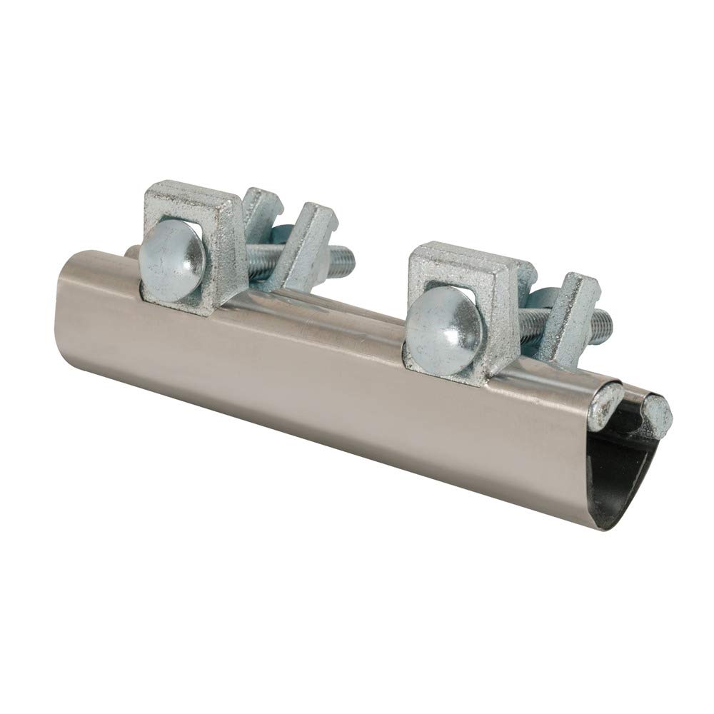 Eastman 6 Inch Pipe Repair Clamp, 3/4 Inch IPS Connection, Stainless Steel, 45190