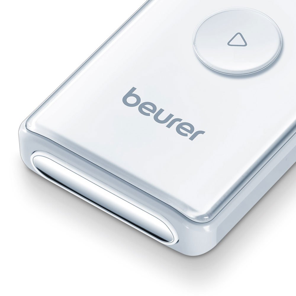 Beurer ME 90 Dispositivo per ECG Portatile Bluetooth, per un Autocontrollo a Casa e in Viaggio