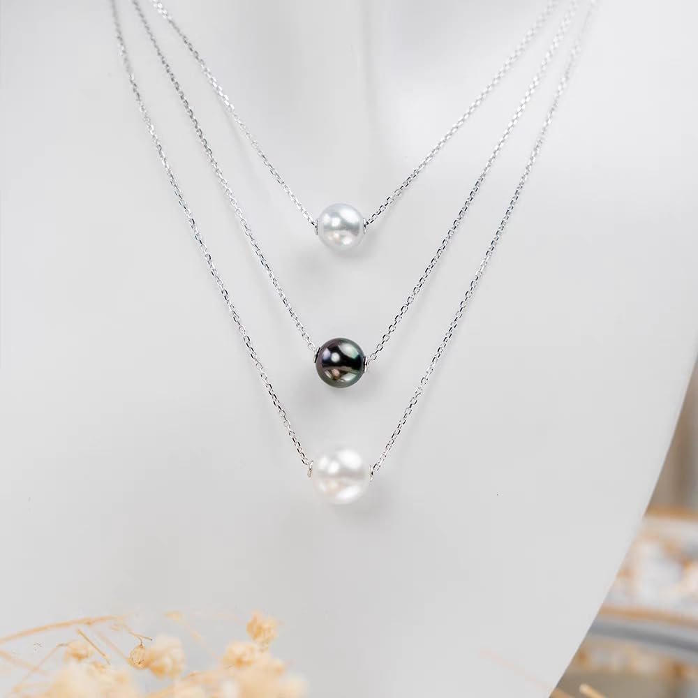 Mother's Day Gifts for Wife Women, Pearl Necklace Christmas Day Wedding Birthday Anniversary Wife,Valentine's Gifts for Couples Her Jewelry