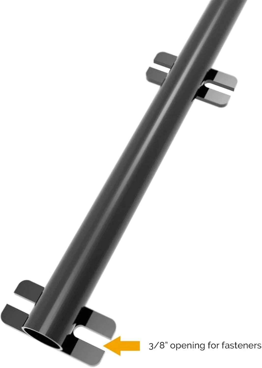 Curved Fence Extension System - Includes Galvanized Steel Extenders and Industrial Poly Mesh to Prevent Jumping and Climbing Over Fences, Extends Fencing Height by 2 Feet, 50 Foot Kit