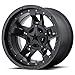 XD Series by KMC Wheels XD825 Buck 25 Gloss Black Wheel with Milled Accents (20x14"/6x135mm, -76 offset)