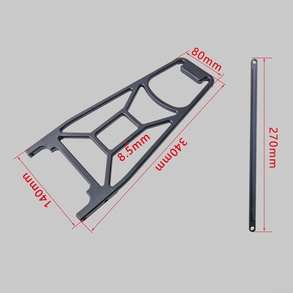 Portapacchi pieghevole in alluminio CNC per Brompton Pline Cline, leggero in lega anodizzata, portapacchi posteriore da ciclismo, 4 colori
