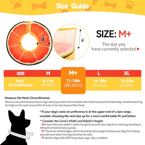 Image of Upgraded Inflatable Dog Cone Collar to Stop Licking, Soft Dog Donut Collar