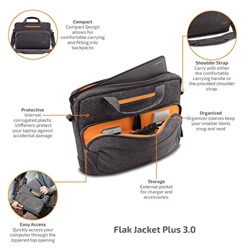 Shaun Jackson Design Fj3.0-11Plgry Flak Jacket Plus 3.0 Laptop Computer Shoulder Bag, 11" #TOP5