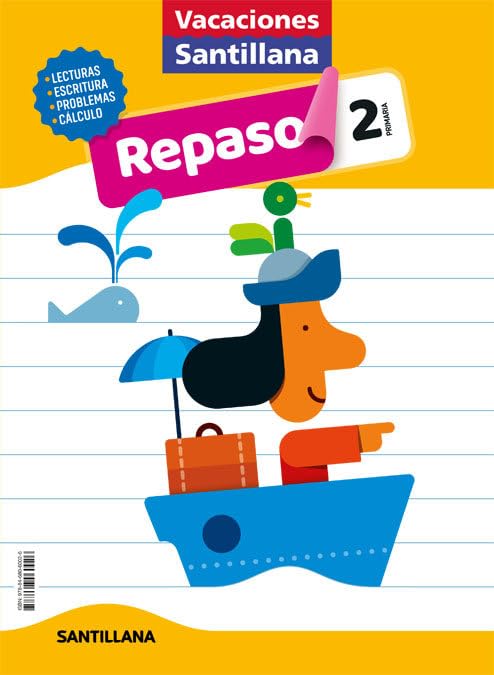 VACACIONES SANTILLANA 2 PRIMARIA ACTIVIDADES DE REPASO PARA EL VERANO (CUADERNOS)