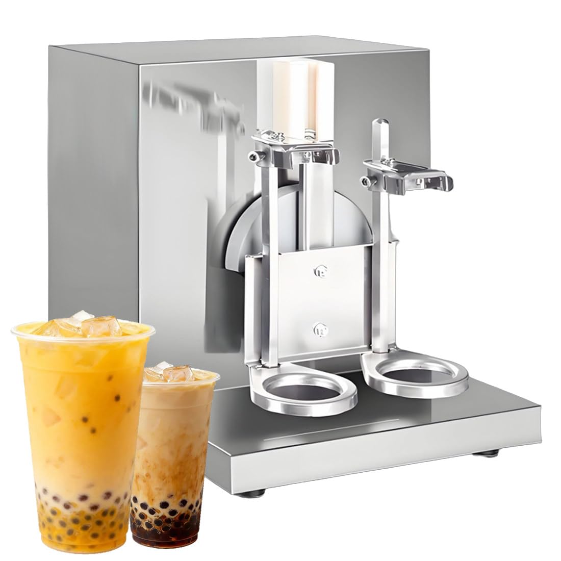 QianCruxtacy Commercial Automatic Milk Tea Shaking Machine 700ml