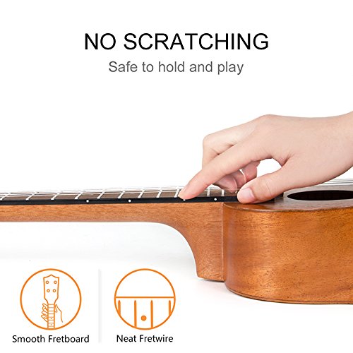 Kmise MI2169-KUS Soprano Ukulele Professional Mahogany Instrument 21 Inch Hawaiian Ukalalee For Beginner With Ukelele Starter Kit thumb #4
