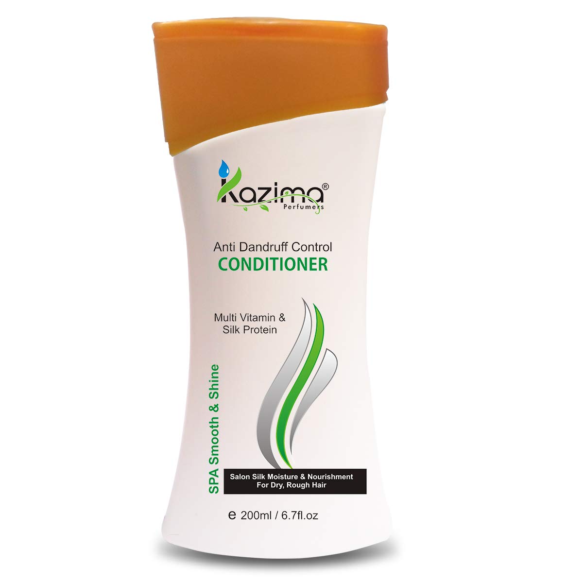 KAZIMA Apple Cider Vinegar Shampoo + Anti Dandruff Control Conditioner, 200 ml - Image 4 thumbnail