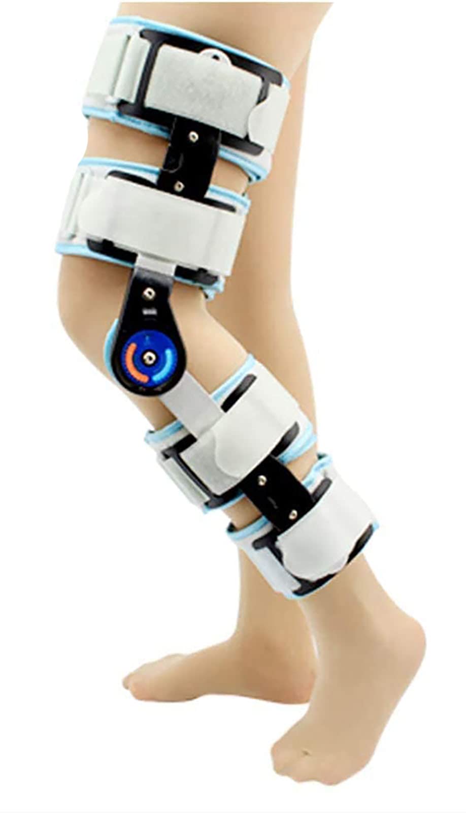 Tutore Di Supporto Per Ginocchio Incernierato, Tutore Per Ginocchio Incernierato, Ortesi Di Supporto Per Ginocchio Post-Operatoria Regolabile, Protettore Immobilizzatore Per La Fissazione Dell'Articol