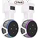 TOOVREN Upgraded Outlet Wall Mount Holder Stand for Dot 3rd Generation (No Muffled Sound) Space-Saving Alexa Accessories for Your Smart Home Speakers Without Mess Wires or Screws (2 Pack)