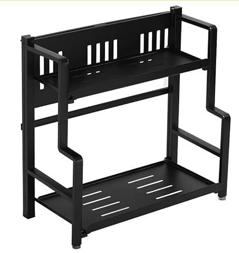 XIAOMIANYANG Rangement Epices étagère à épices porte-épices Epices pots Rangement Cuisine Etagere a Epices Métal Cover