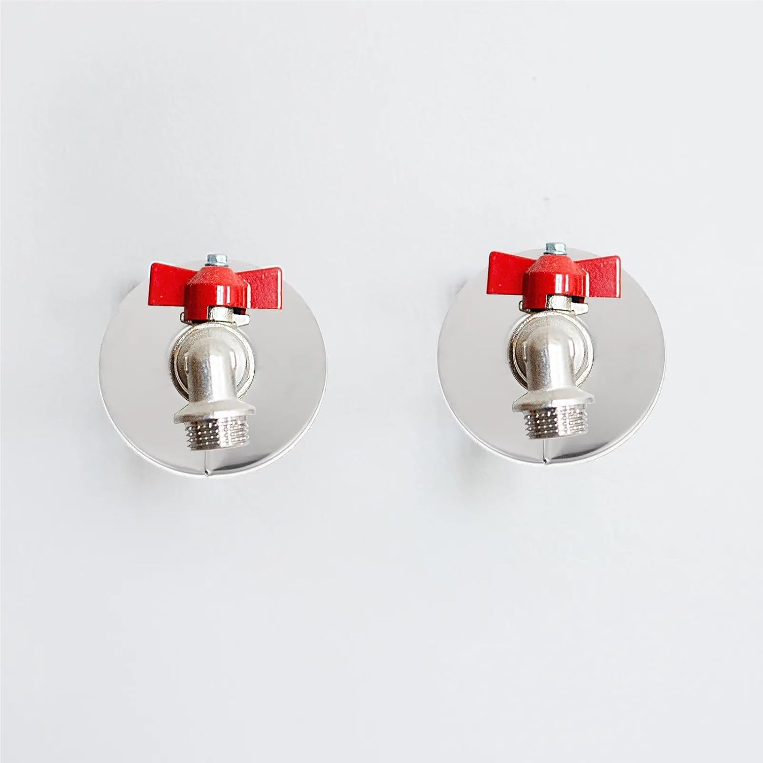 escutcheon plate 16 Pcs Water Pipe Cover Stainless Steel Decorative Escutcheon Plates Round Plumbing Wall Hole Decoration Rust