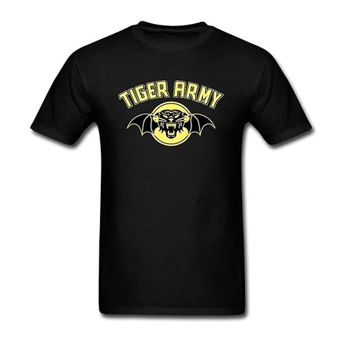 CNTJC Men's Tiger Army Logo T Shirt XL