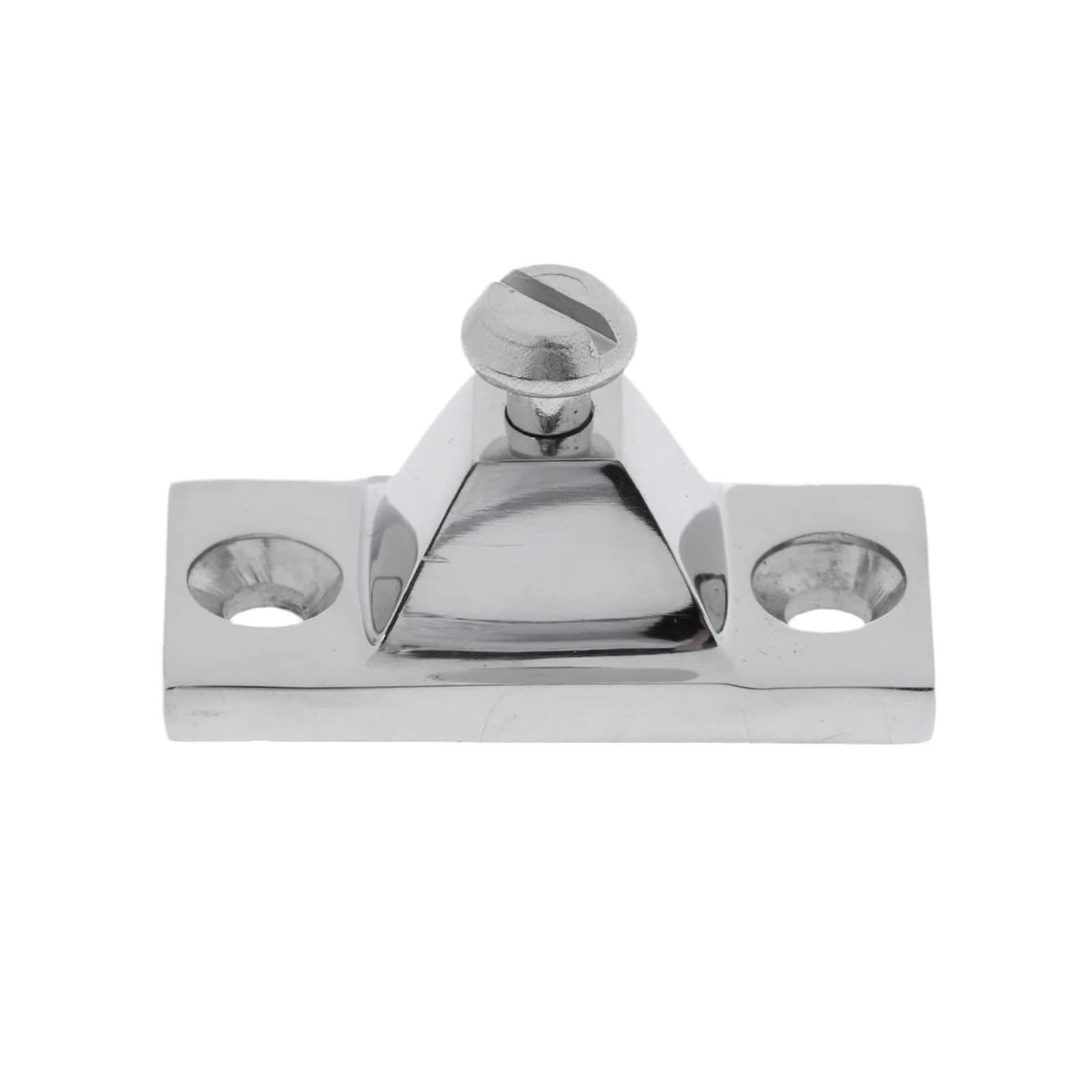 1 Piece Deck Hin Side Mount Boat Top Fitting Marine Grade 316 Stainless Steel with 2 Holes Marine Hardware
