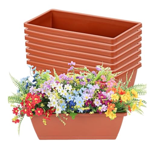 Encuentra macetas plasticas rectangulares marca ukipos, en la categoría de macetas de plástico. Macetas plasticas rectangulares Marca Ukipos 1