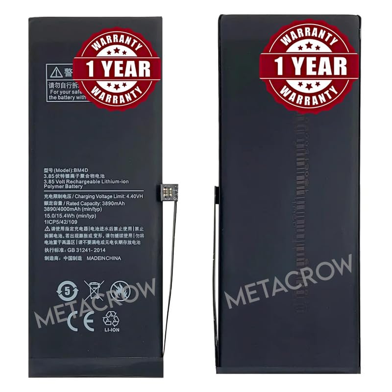 Image of Original BM4D Battery Compatible for Xiaomi Mi 6 Plus - (4000mAh) - 1 Year Warranty JK1