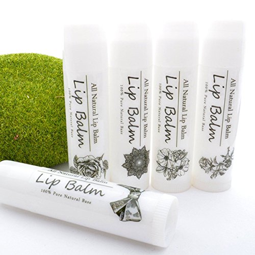 Transparent Vinyl Lip Balm Stickers Chapstick Tubes Labels