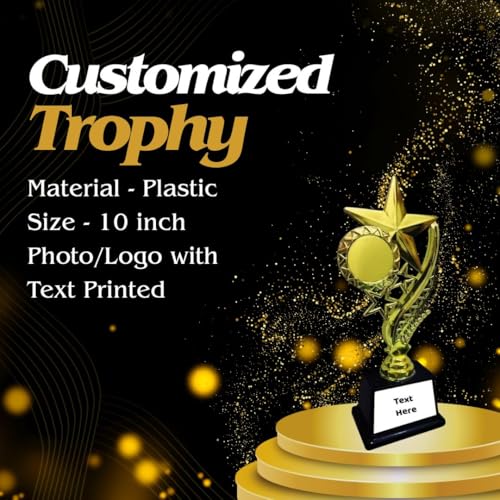 SAI UNIQUE GIFTS Store SAI UNIQUE GIFTS Customized Star Trophy - Image 7