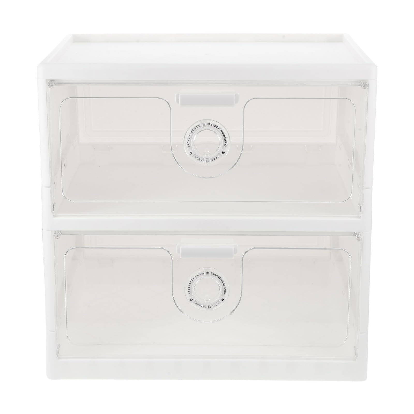 Caja de pan de plástico con registro y almacenamiento de alimentos