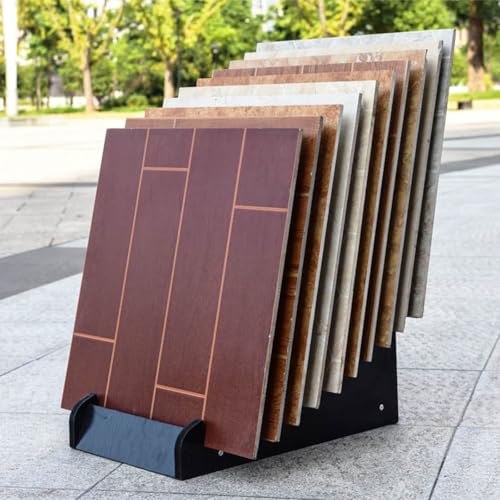 Présentoir à 10 niveaux pour échantillon carrelage et support de sol