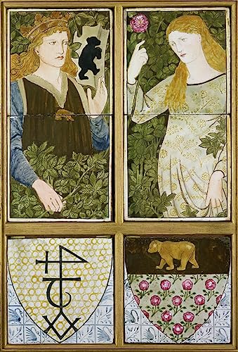 Tableaux images sur toile roi Arthur Edward Burne Jones décoration murale