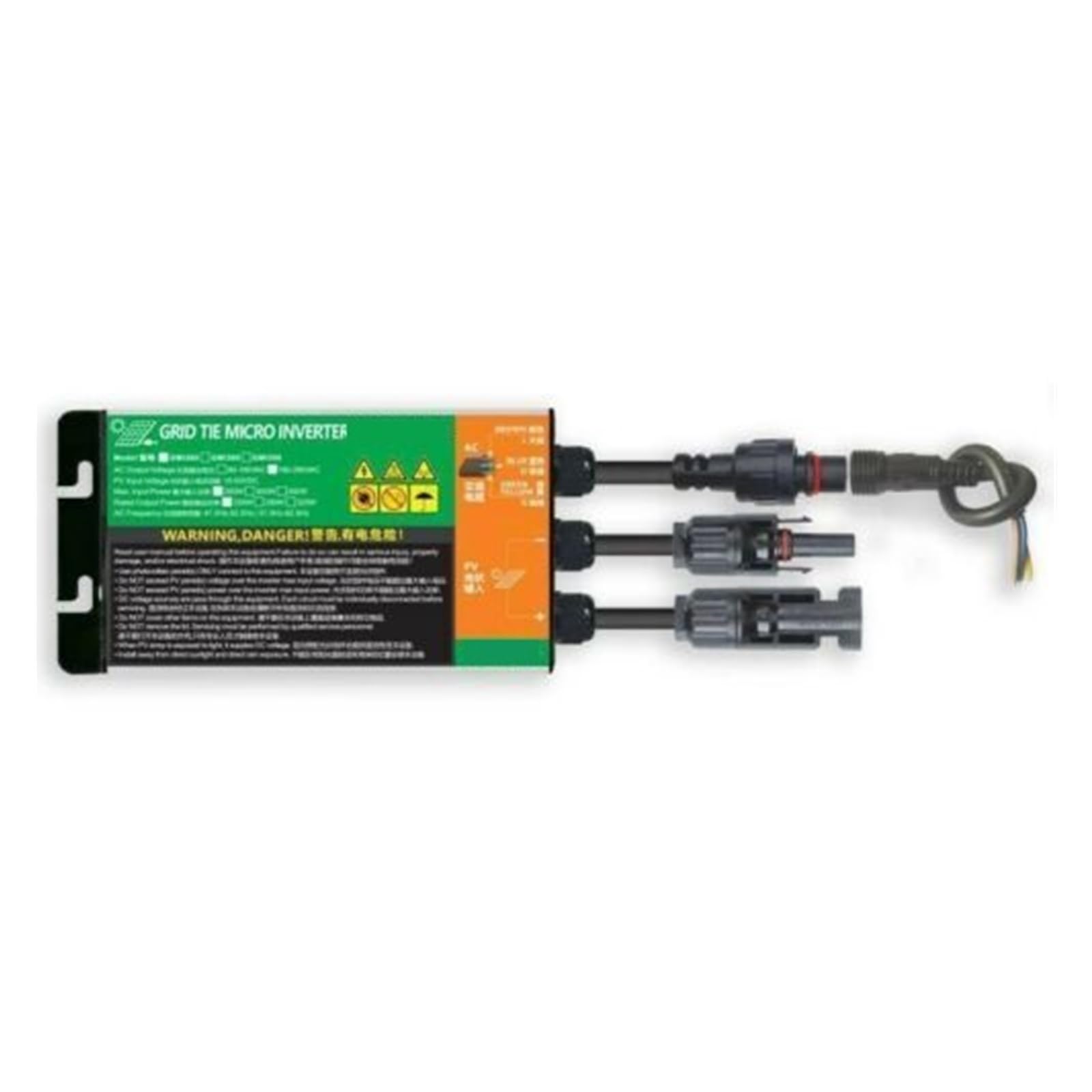 700W 600W 500W 350W 300W Mikroinwerter Do Sieci Słonecznej Wejście MPPT DC26V-46V Wyjście PV AC Domowy System Solarny Na Siatce Bezpieczniejszy I Wydajniejszy(300W,80V-160VAC)