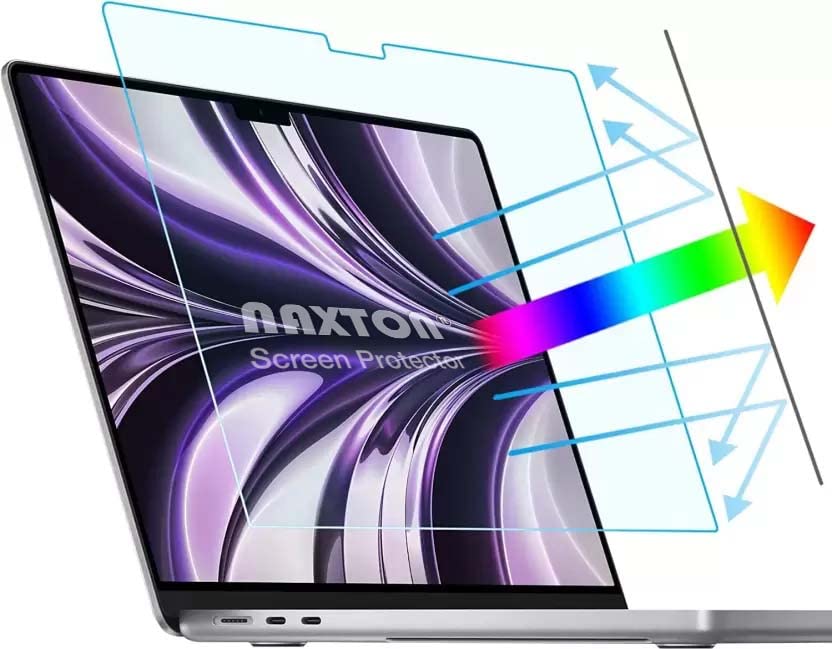 naxton Hydrophobic Anti Blue Protector For Macbook Air M2 A2681 13.6In (2022) 9H Unbreakable, Make Your Screen, 10X Times Safer As Well As Keep Your Eyes Healthy While Working For A Long Time (B0B8S2Q4D1) Amazon Price History, Amazon Price Tracker