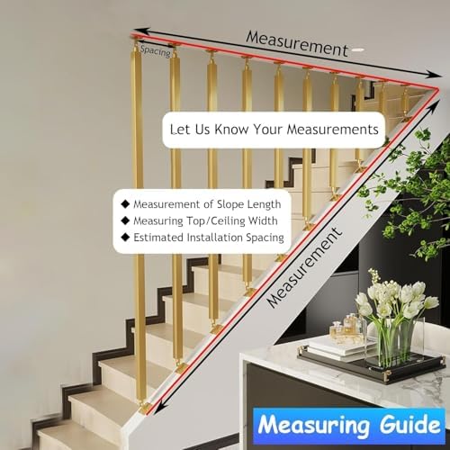Balustre d'escalier réglable en acier pour rénovation sur mesure