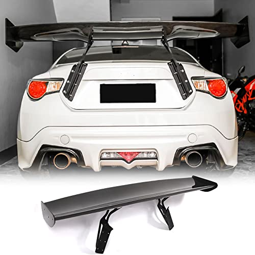 MCARCAR KIT Carbon Fiber Trunk Spoiler Compatible with Subaru BRZ 2013-2018 Toyota GT86 2012-2017 Racing Rear Wing Spoiler GT Power