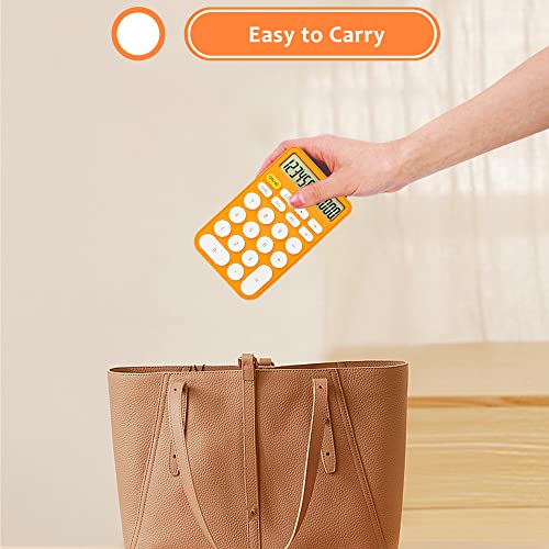 Image of VEWINGL Basic Desktop Calculator, 12 Digit Large Display and Big Buttons | Modern Minimalist Design for School, Office, Home, and Everyday Use