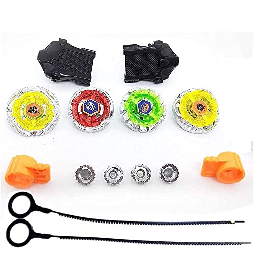 Image of SHAKTISM Metal Fusion Spinning top for Kids Boys and Girls Baby Spinning Toy with Stadium Fighters Fury Battle Indoor Game Super Power King of Top Spinner (King of Top -4 Spinner with Stadium)