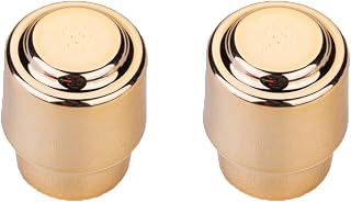 2pcs Plastic Guitar Barrel Switch Tip 3 Way Pickup Selector Switch Knob for U.S./Import Tele Telecaster, Gold