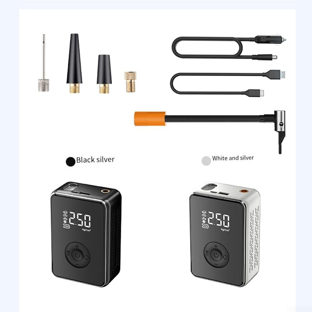 Elektrische Luftpumpe Auto 2000mAh für akku Auto-Stopp Elektrische(Standard Model)