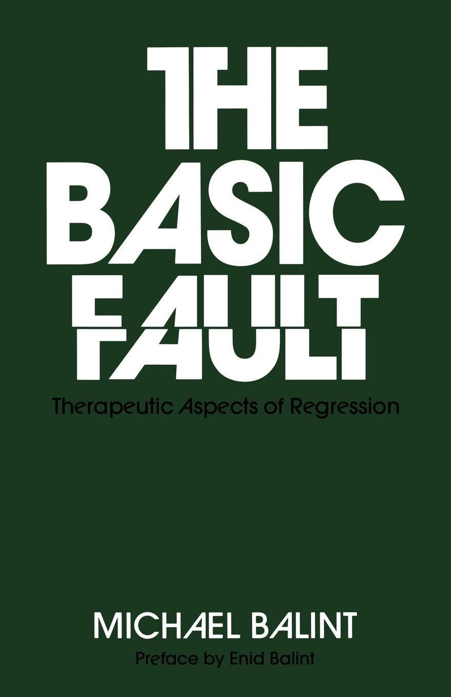 The Basic Fault by Michael Balint - 9780415045087