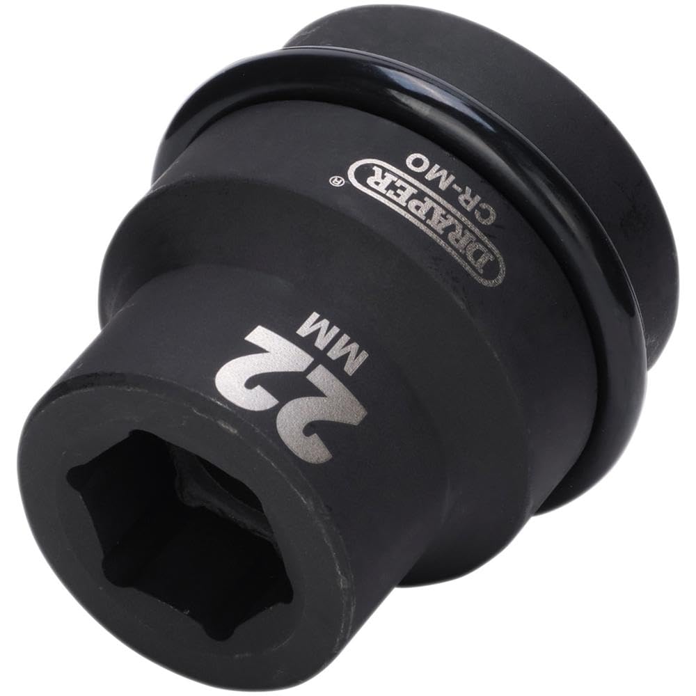 Draper 5103 Expert Hi-Torq 6 Point Impact Socket, 1" Sq. Dr., 22Mm Dr-05103