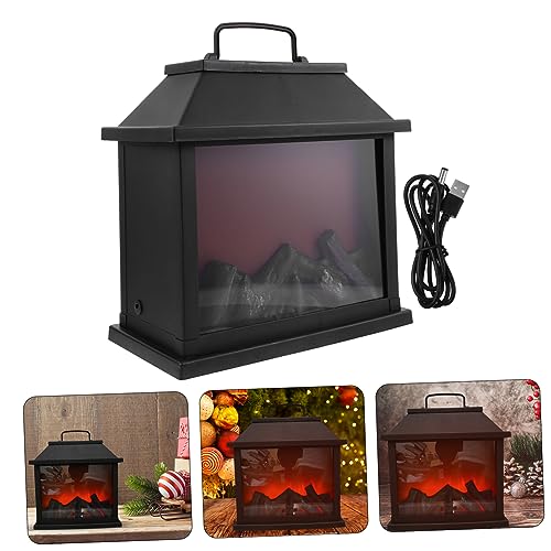 Farol led de Navidad vintage para sala y dormitorio, luz cálida para tus celebraciones 6