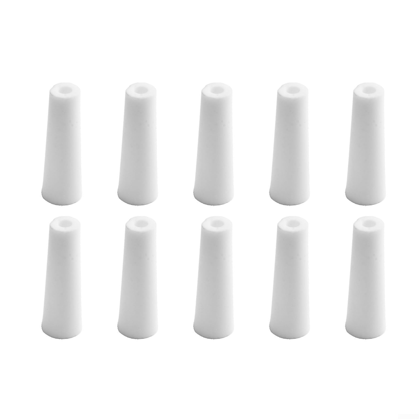 Lot de 10 buses de sablage de 3,6 mm en faïence abrasives avec forte résistance à l'usure pour équipement de sablage de type valve, compatible avec les réservoirs de sablage portables