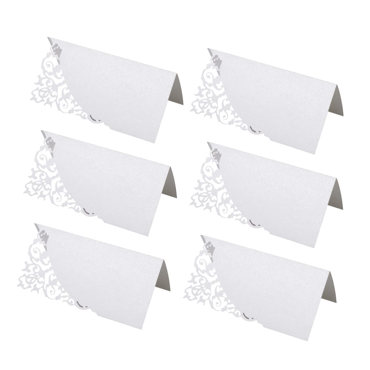 Operitacx 300stücke Hochzeitsplatzkarten Im Kreativen Design Elegante Tischkarten Für Feiern Bankette Und Veranstaltungen Für Hochzeiten Geburtstagsfeiern Und Mehr