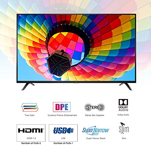 Image of TCL 79.96 cm (32 Inches) HD Ready LED TV 32D3000 (Black)