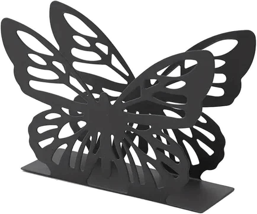 Modern Iron Tableware Accessory Stabilizes Serviettes for Kitchen Countertop Dining Room Decoration Storage