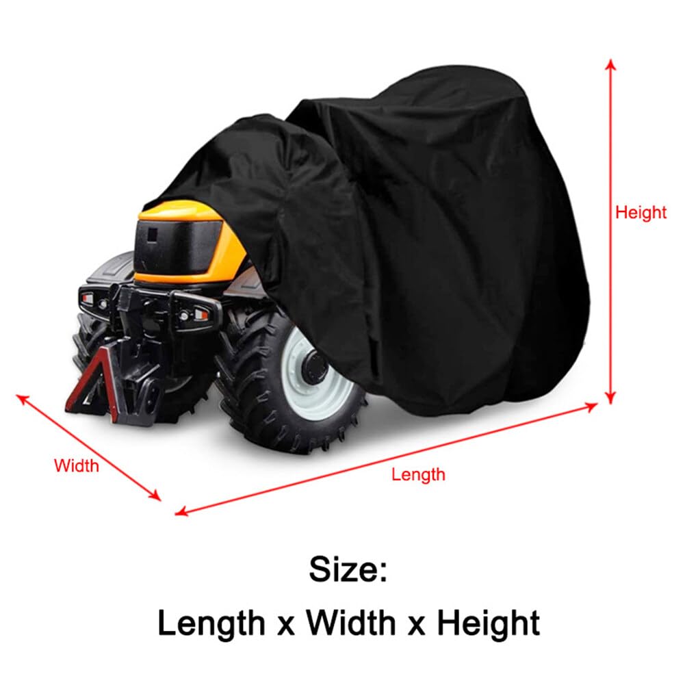 ATV Cover Waterproof Heavy Duty Windproof Quad Cover All Weather Protection 4 Wheeler Cover 256cmx110cmx120cm