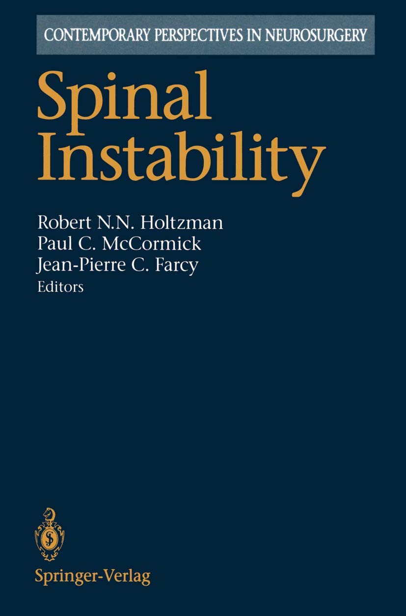 Spinal Instability (Contemporary Perspectives in Neurosurgery)
