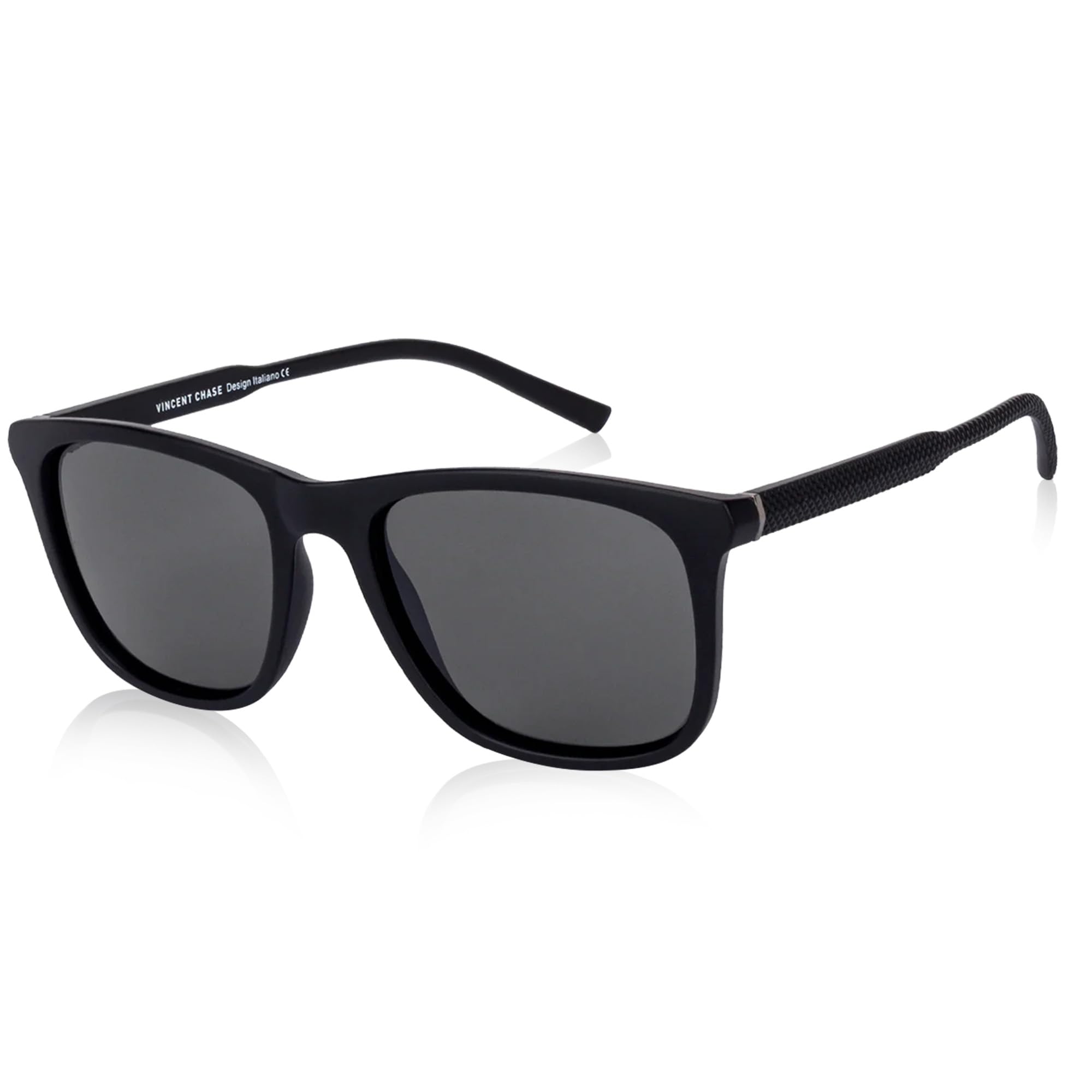 VINCENT CHASE EYEWEAR Unisex Adult Square Polarization Sunglasses
