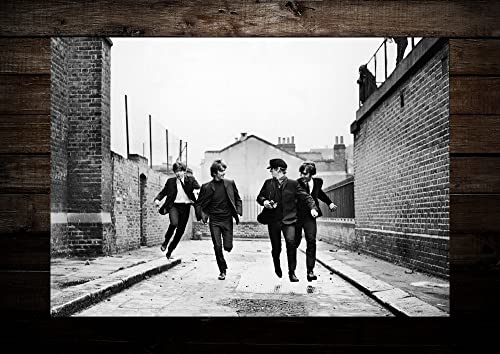 Affiche des Beatles – The Beatles print – A Hard Day’s Night – Impression encadrée ou non encadrée | A2 (59.4×42.0cm… - Les Beatles, Paul McCartney, John Lennon, RIngo Starr, George Harrison Affiche des Beatles - The Beatles print - A Hard Day's Night - Impression encadrée ou non encadrée | A2 (59.4x42.0cm… – Image 7