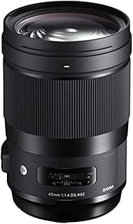 Sigma 40-40mm f/1.4-1.4 Fixed Prime 40mm F1.4 DG HSM, Black (332965)
