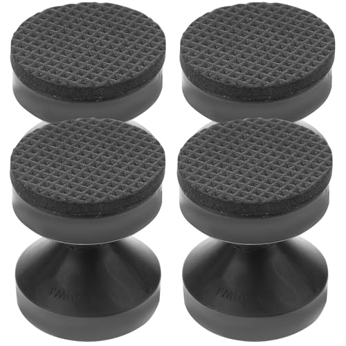 Topes de cabecero antivibración HOMSFOU de 4,2-4,7 cm con adhesivo fuerte contra ruidos, 4 uds