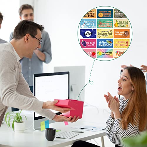 Honoson-300-Pieces-Employee-Appreciation-Cards-Bulk-Inspirational-Punny-Cards-Thank-You-Encouragement-Cards-Funny-Affirmation-Gifts-Staff-Business-Cards-for-Team-Teacher-15-Design