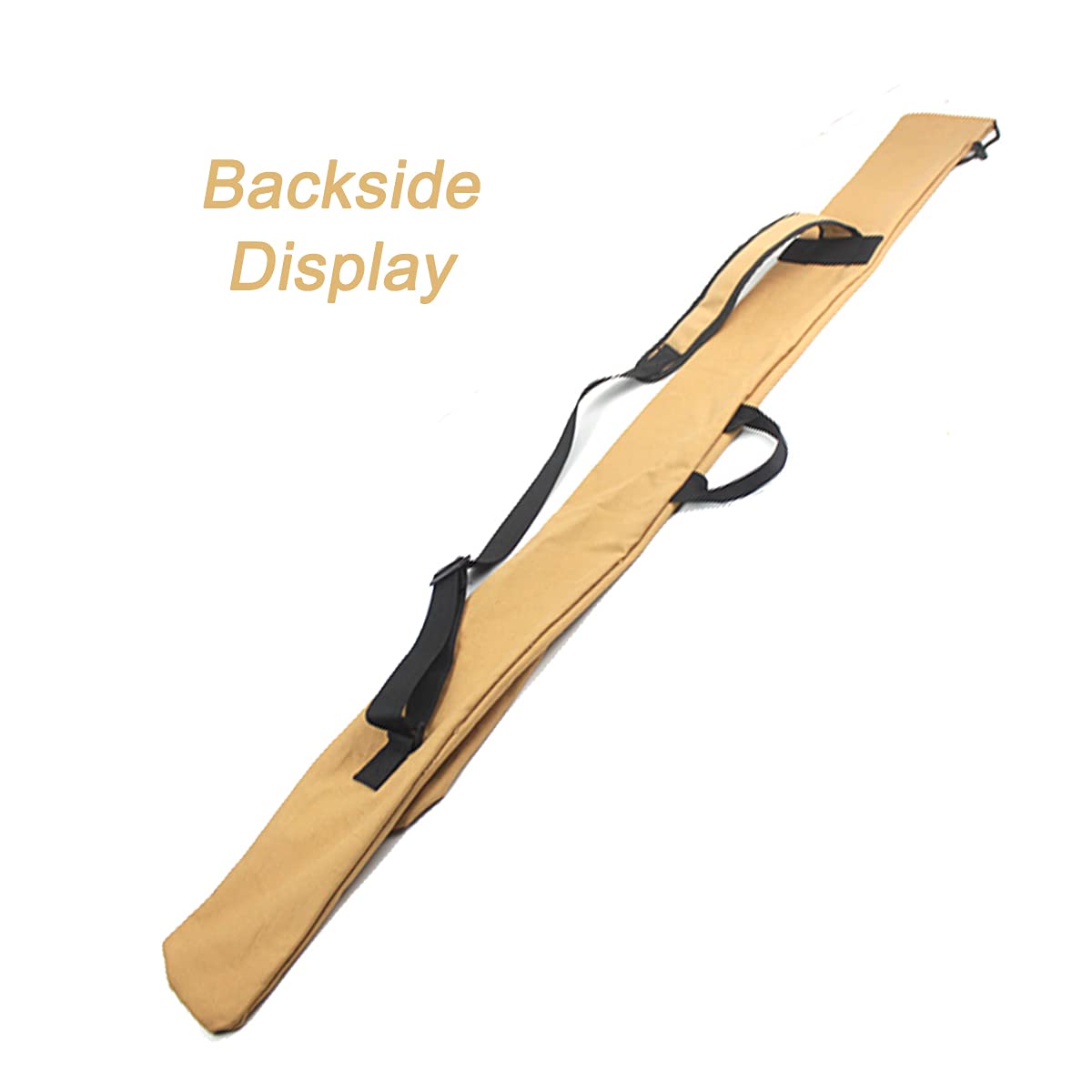 Stoff-Wushu-Tragetasche, Kendo-Tasche, Segeltuch-Schwert-Umhängetasche, Schwert-Aufbewahrungstasche, Schwert-Etui, Kampfsport-Tragetasche mit verstellbarem Riemen, Gelb, 50,5 Zoll ( Color : 50.5inch )